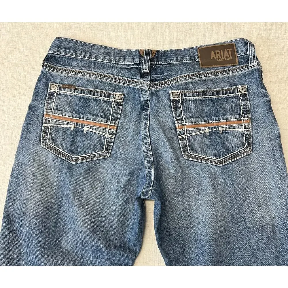 Ariat M4 Relaxed Boot Cut Jeans – Men’s 35x30
